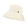 Spring and Summer new M logo polka dot retro youthful sunshade hat, Korean-style women's fashionable wide-brimmed fisherman hat and basin hat Specification image
